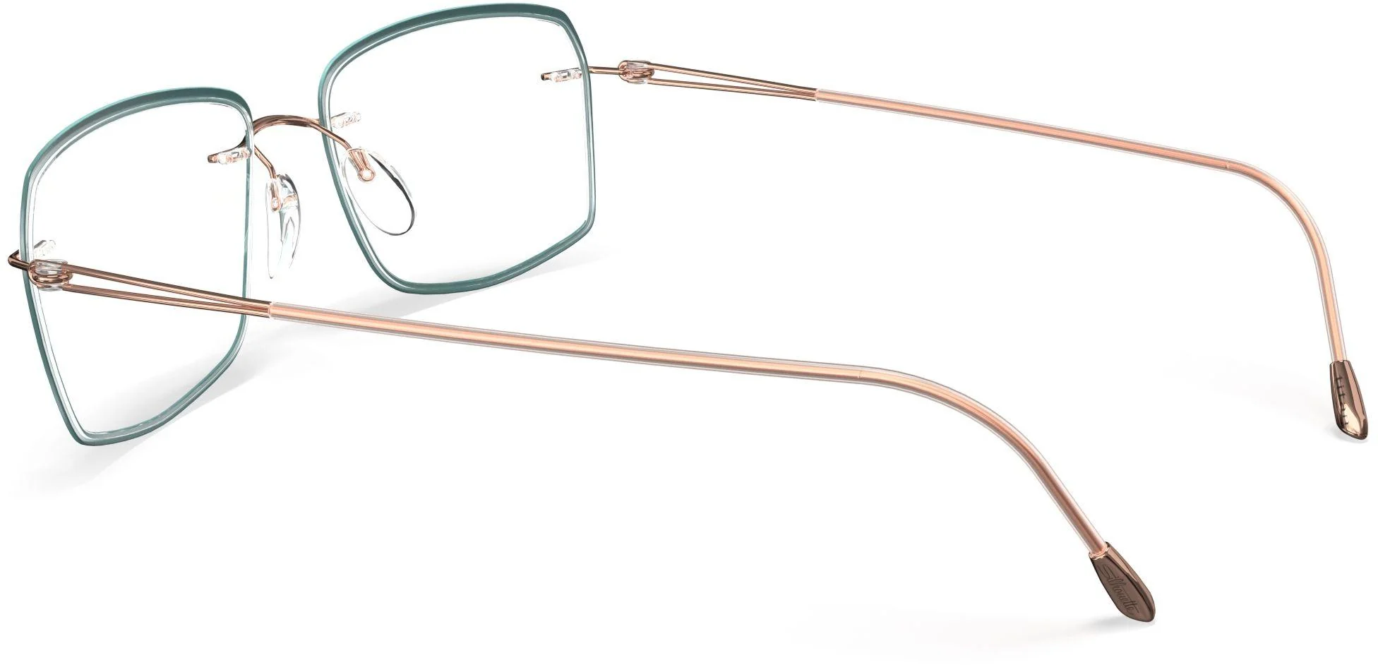 Silhouette Lite Spirit Chassis Rimless 5566 Eyeglasses - Image 28