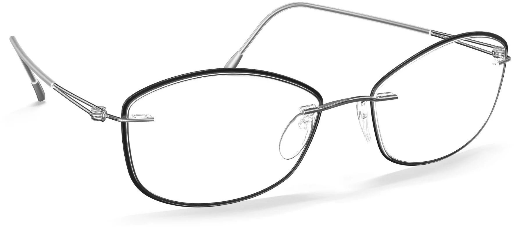 Silhouette Lite Spirit Chassis Rimless 5566 Eyeglasses - Image 31