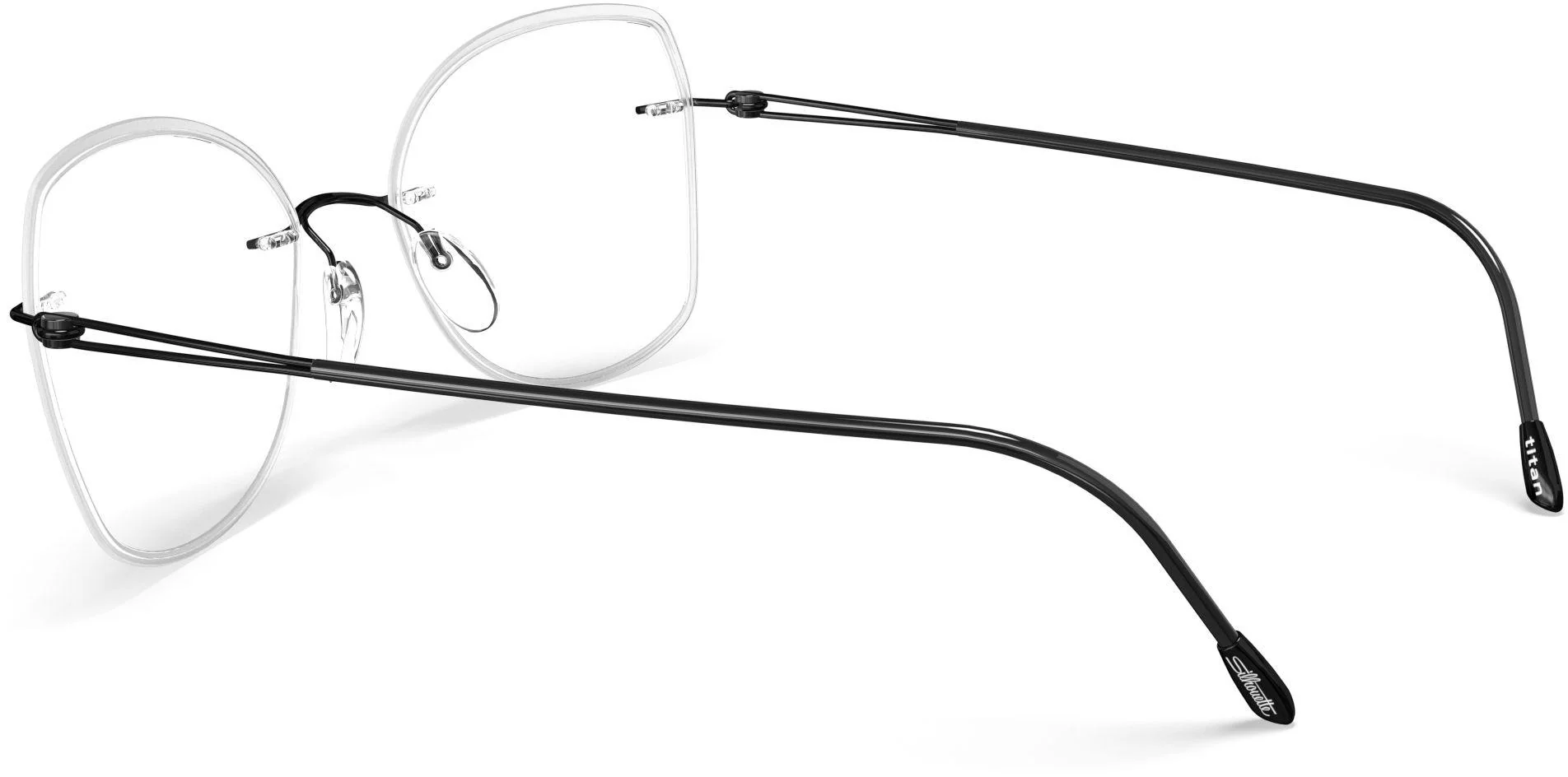 Silhouette Lite Spirit Chassis Rimless 5566 Eyeglasses - Image 44