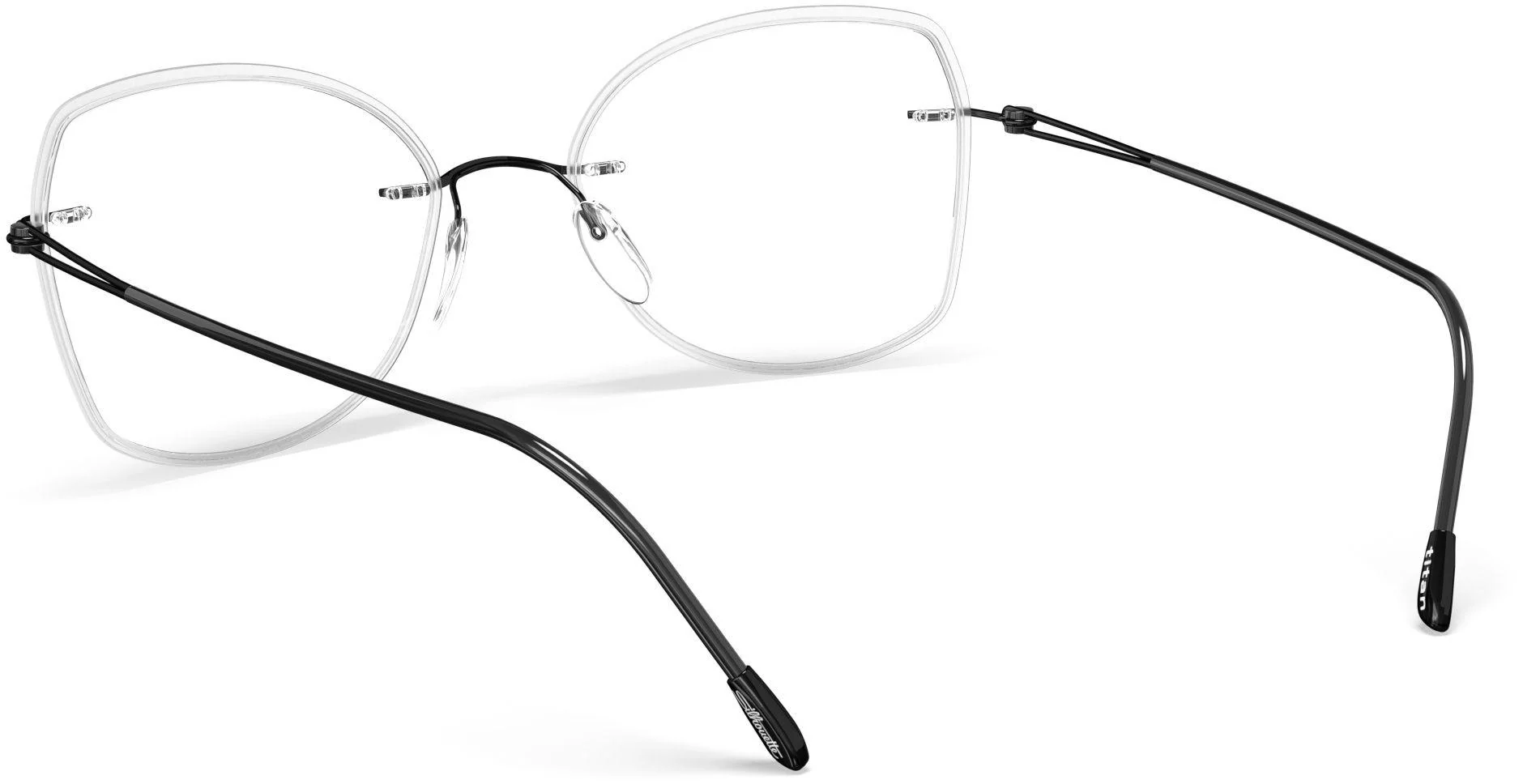 Silhouette Lite Spirit Chassis Rimless 5566 Eyeglasses - Image 45