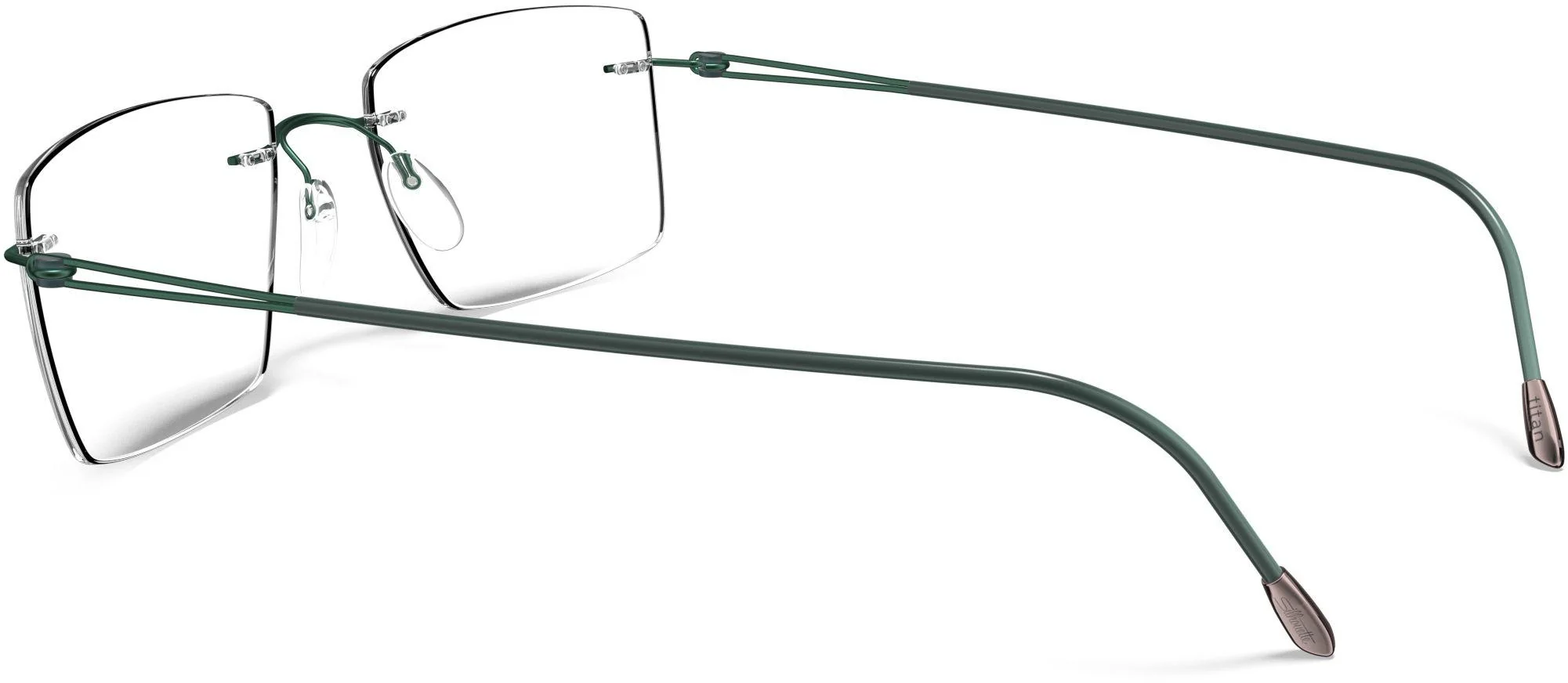Silhouette Lite Spirit Chassis Rimless 5569 Eyeglasses - Image 14