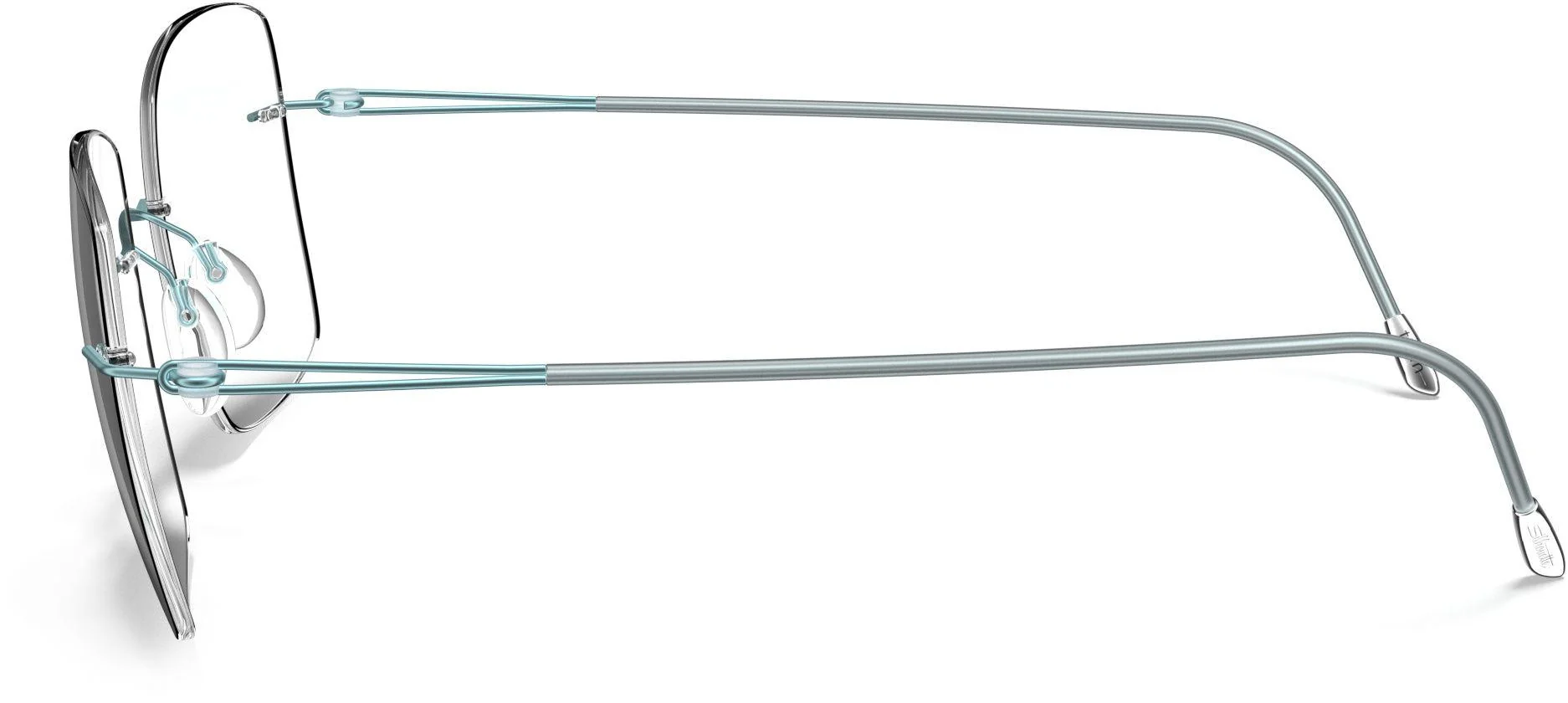 Silhouette Lite Spirit Chassis Rimless 5569 Eyeglasses - Image 21