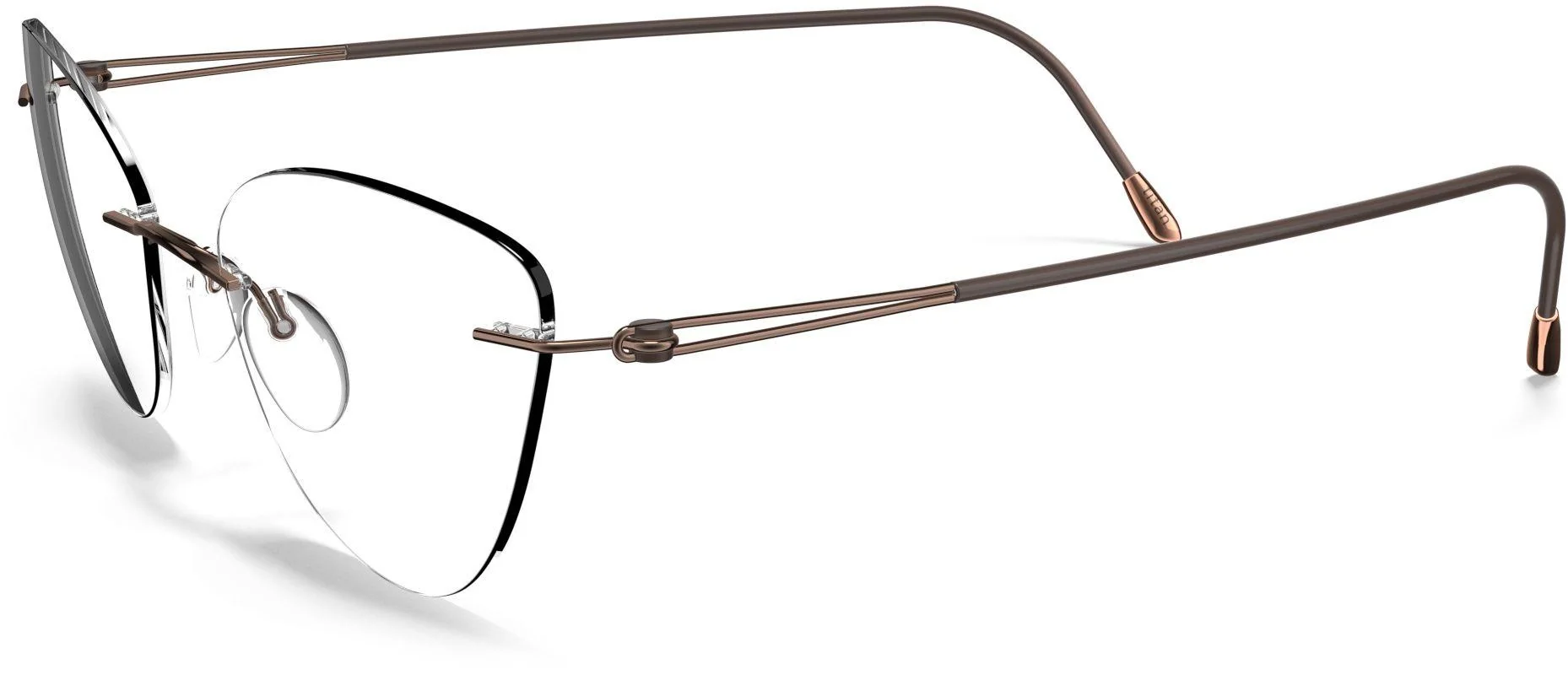 Silhouette Lite Spirit Chassis Rimless 5569 Eyeglasses - Image 44
