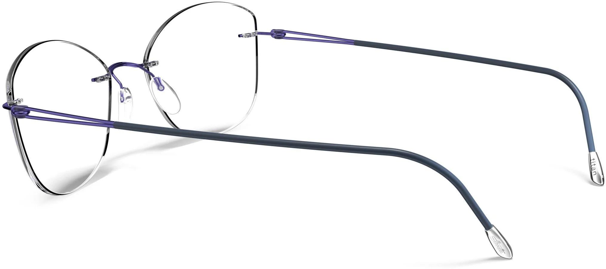 Silhouette Lite Spirit Chassis Rimless 5569 Eyeglasses - Image 62