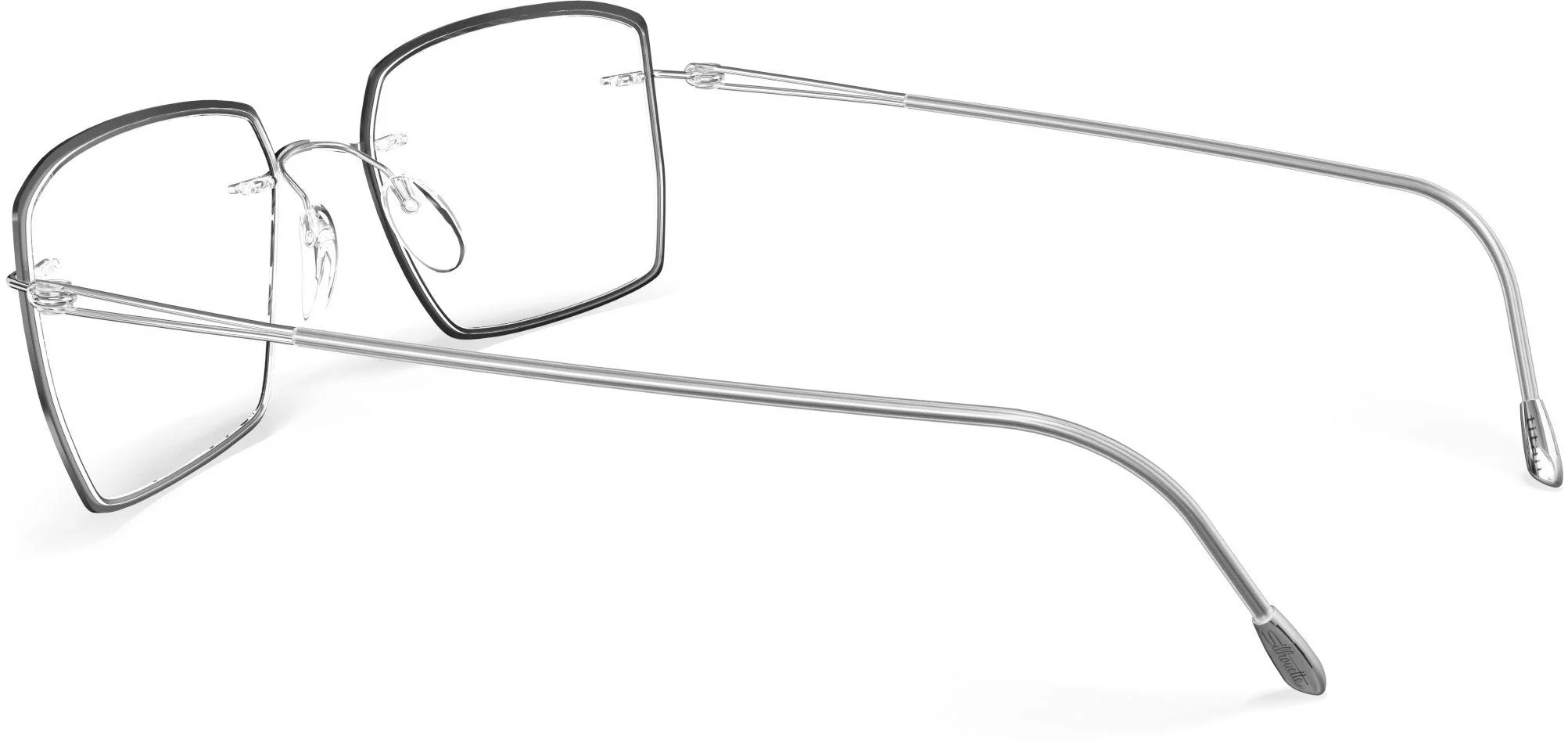 Silhouette Lite Spirit Demo Rimless 5566 Eyeglasses - Image 20
