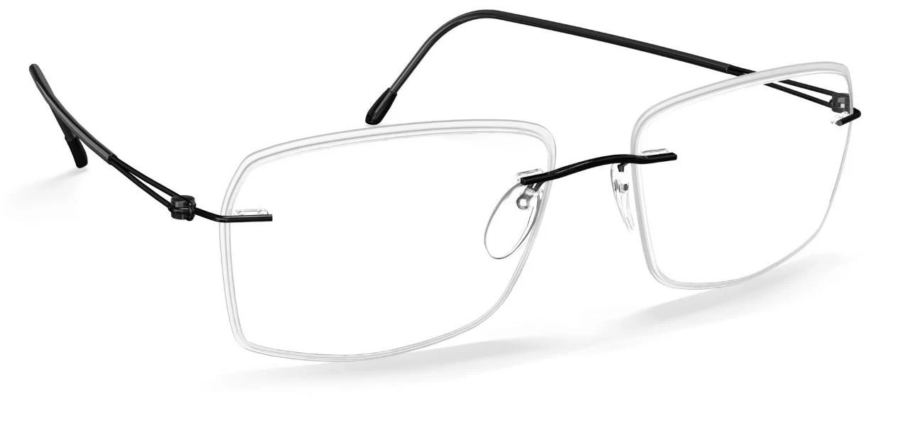 Silhouette Lite Spirit Demo Rimless 5566 Eyeglasses - Image 4