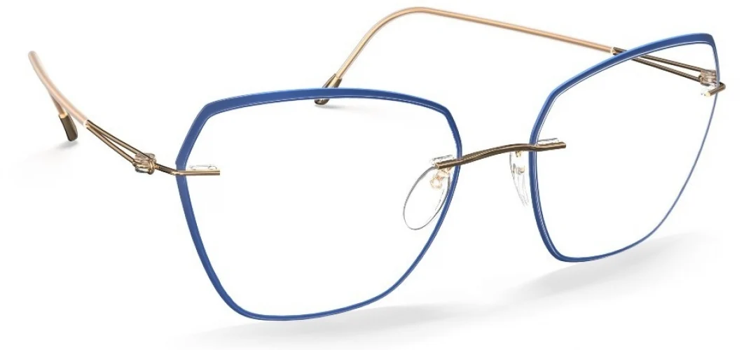 Silhouette Lite Spirit Demo Rimless 5566 Eyeglasses - Image 5