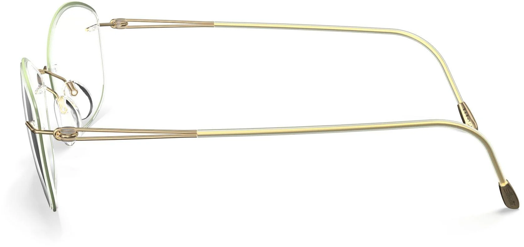 Silhouette Lite Spirit Demo Rimless 5566 Eyeglasses - Image 51