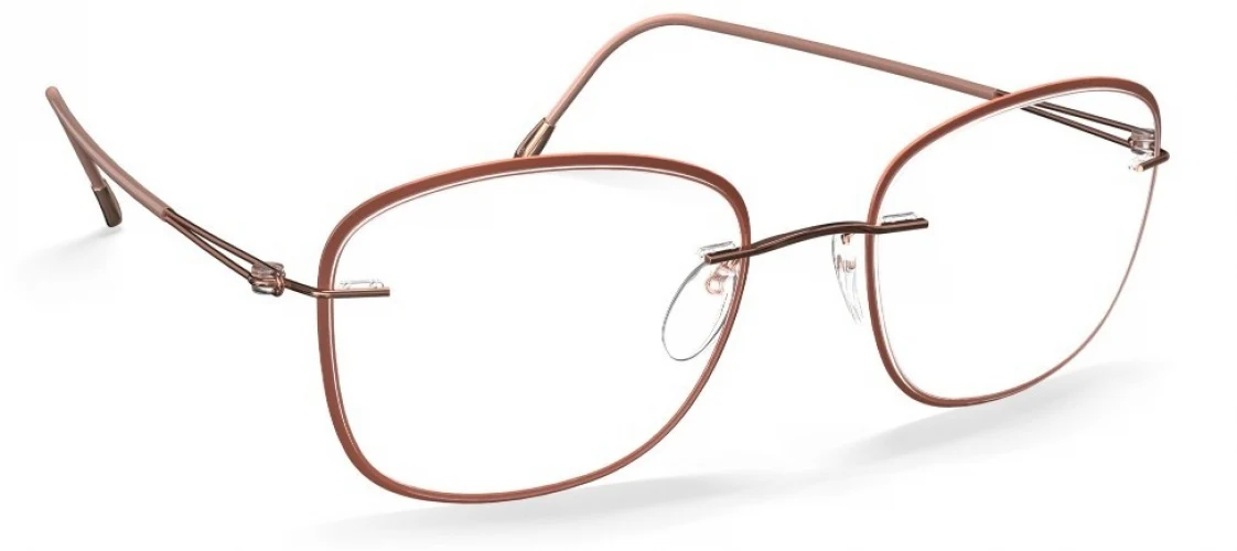 Silhouette Lite Spirit Demo Rimless 5566 Eyeglasses - Image 7