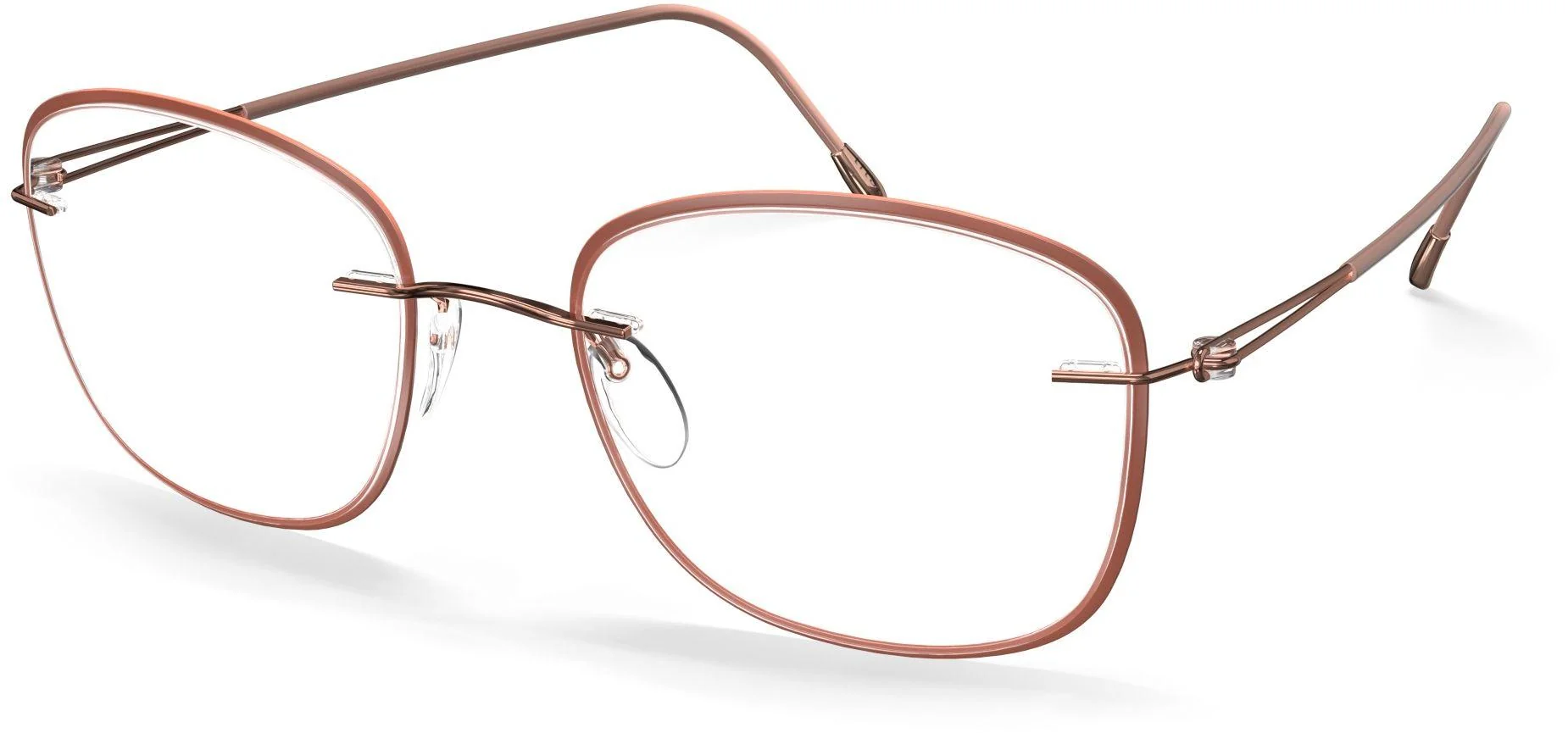 Silhouette Lite Spirit Demo Rimless 5566 Eyeglasses - Image 9