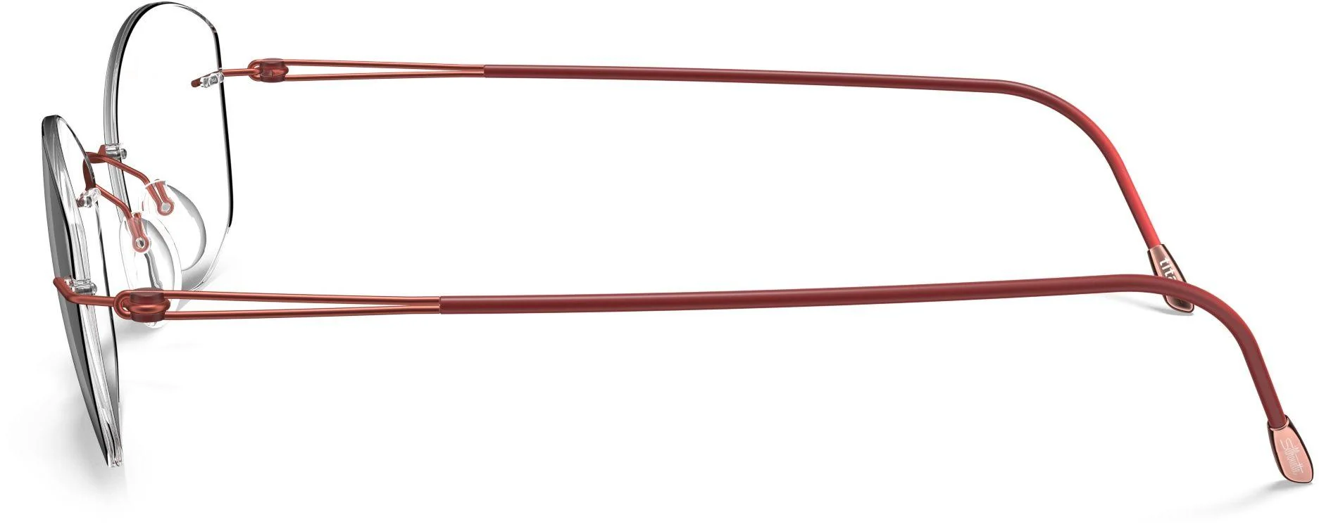 Silhouette Lite Spirit Demo Rimless 5569 Eyeglasses - Image 13