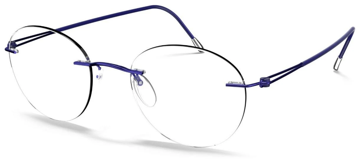 Silhouette Lite Spirit Demo Rimless 5569 Eyeglasses - Image 2