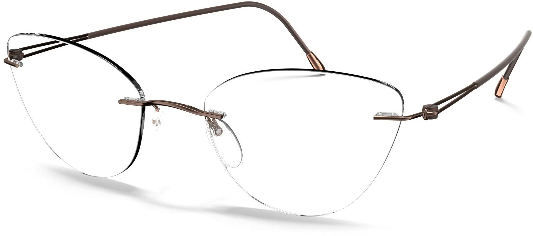 Silhouette Lite Spirit Demo Rimless 5569 Eyeglasses - Image 27