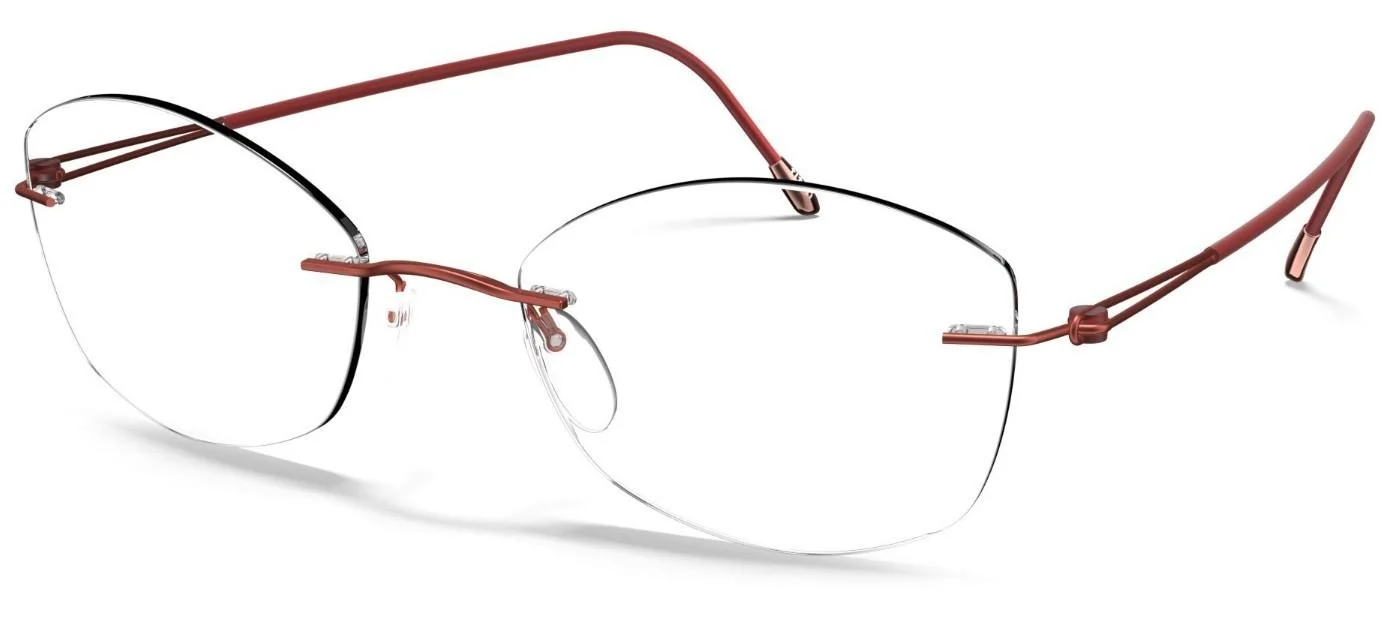 Silhouette Lite Spirit Demo Rimless 5569 Eyeglasses - Image 9