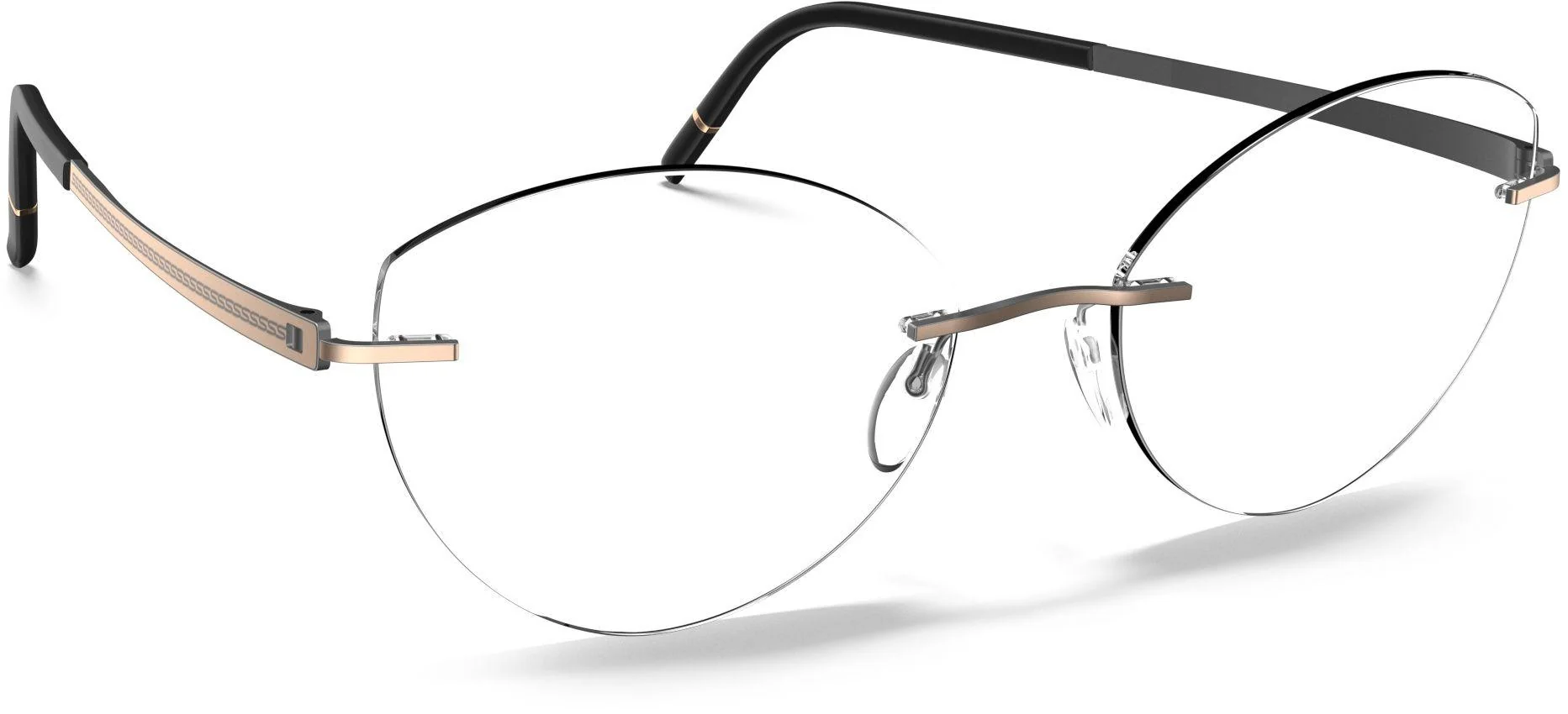 Silhouette Momentum Chassis Rimless 5529 Eyeglasses - Image 14