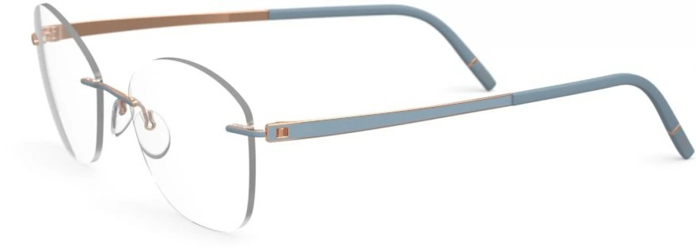 Silhouette Momentum Chassis Rimless 5529 Eyeglasses - Image 91