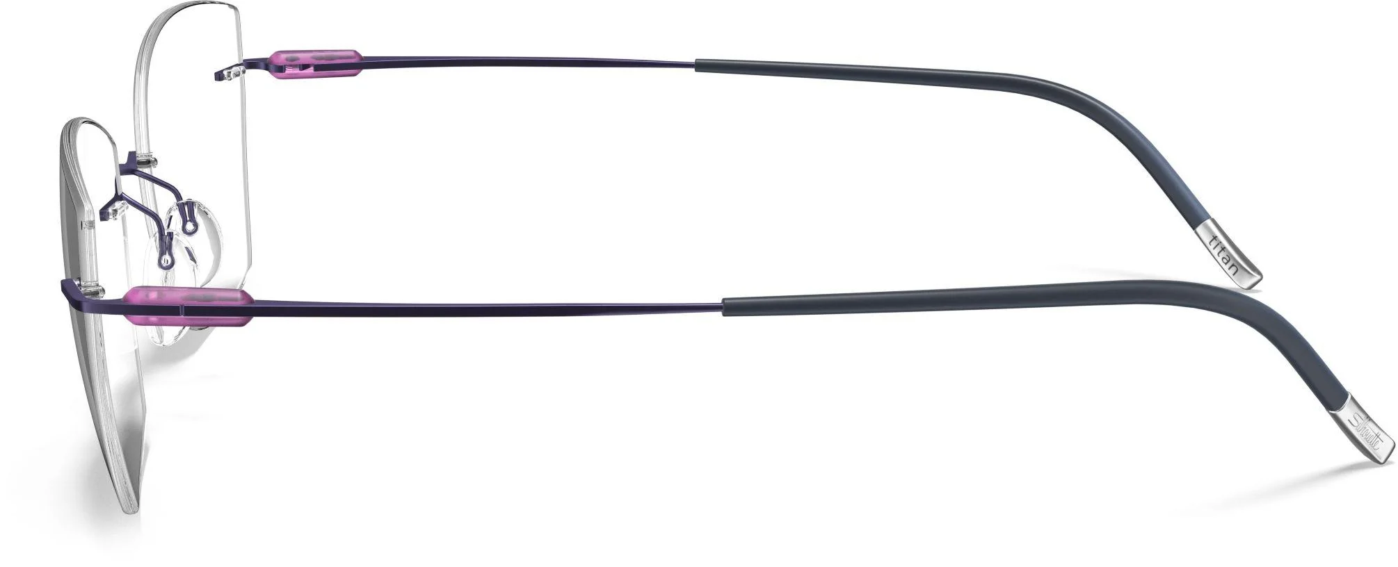 Silhouette Purist Color Groove Demo Rimless 5561 Eyeglasses - Image 102
