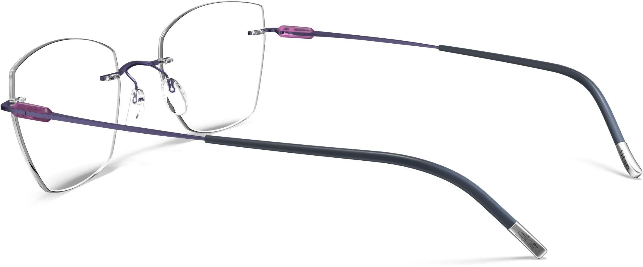 Silhouette Purist Color Groove Demo Rimless 5561 Eyeglasses - Image 103