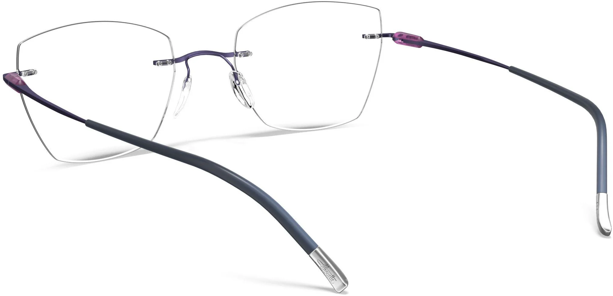 Silhouette Purist Color Groove Demo Rimless 5561 Eyeglasses - Image 104