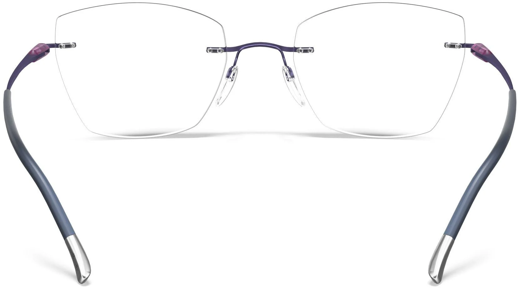 Silhouette Purist Color Groove Demo Rimless 5561 Eyeglasses - Image 105