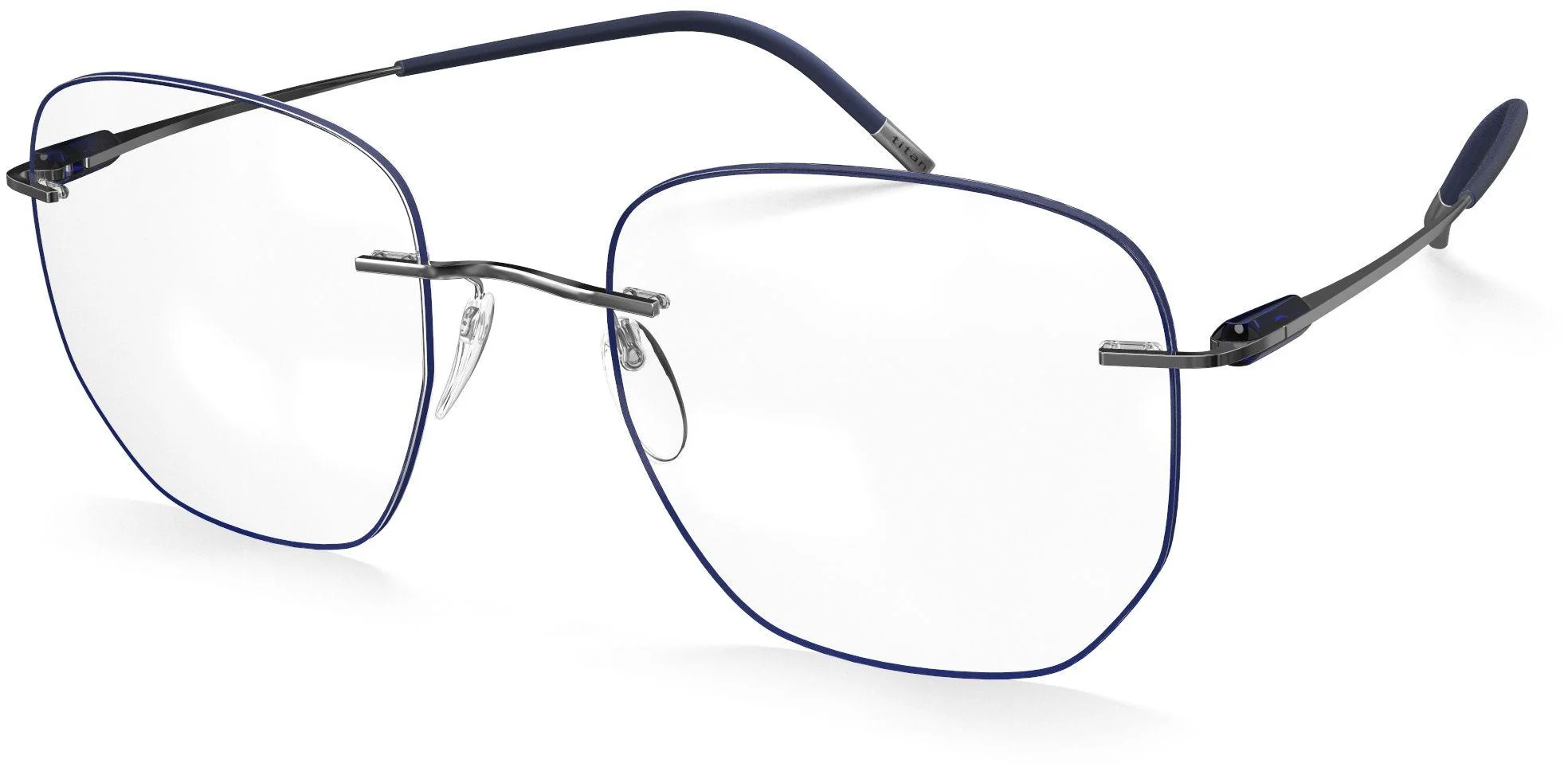Silhouette Purist Color Groove Demo Rimless 5561 Eyeglasses - Image 108