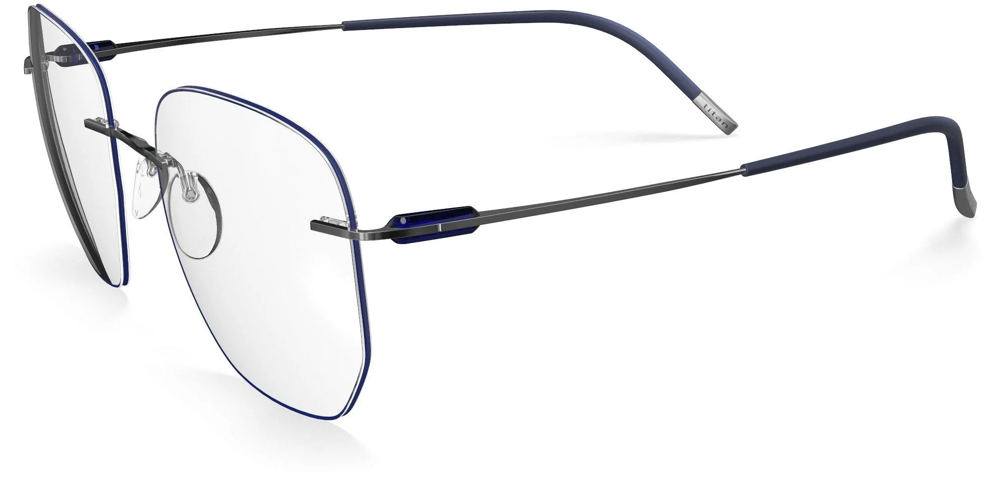 Silhouette Purist Color Groove Demo Rimless 5561 Eyeglasses - Image 109