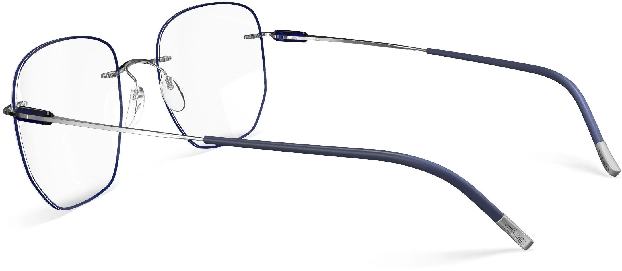 Silhouette Purist Color Groove Demo Rimless 5561 Eyeglasses - Image 111