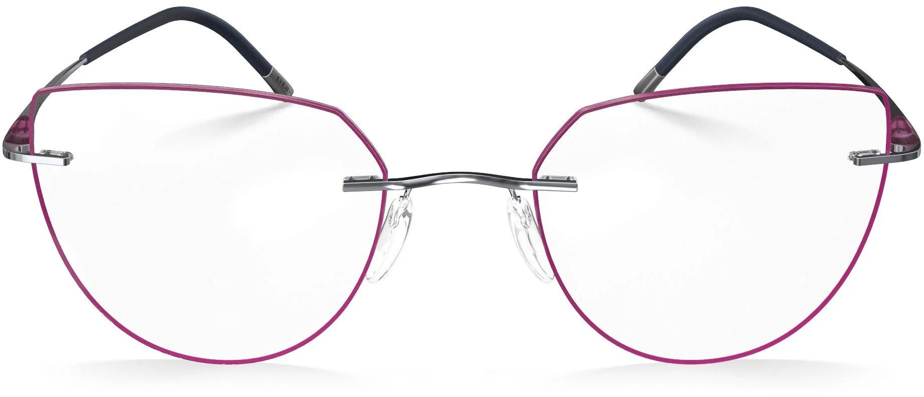 Silhouette Purist Color Groove Demo Rimless 5561 Eyeglasses - Image 115