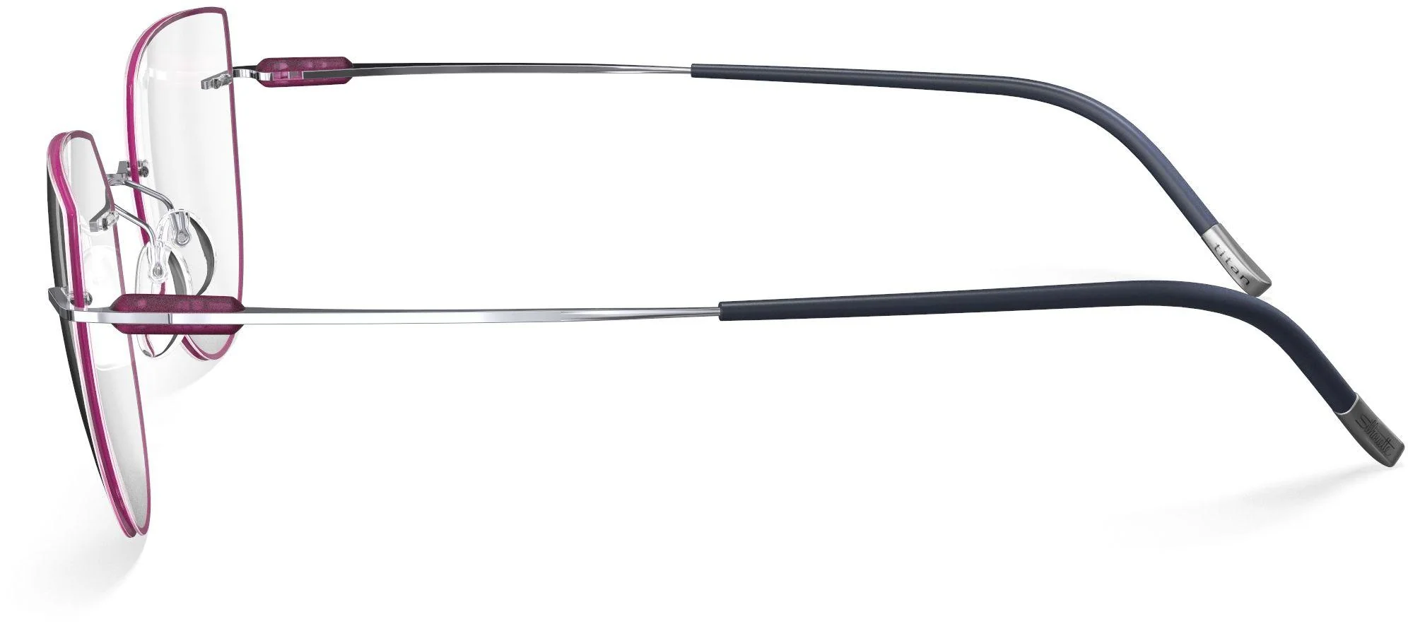 Silhouette Purist Color Groove Demo Rimless 5561 Eyeglasses - Image 118