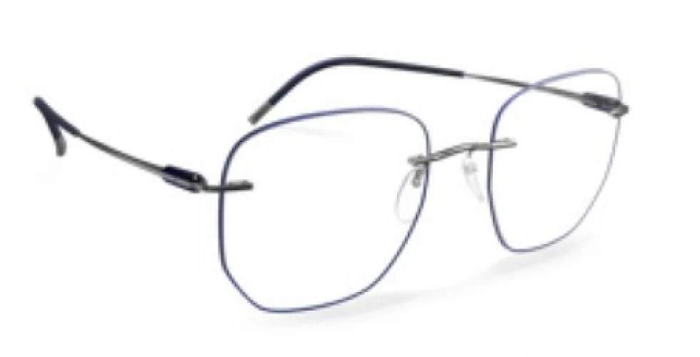 Silhouette Purist Color Groove Demo Rimless 5561 Eyeglasses - Image 12