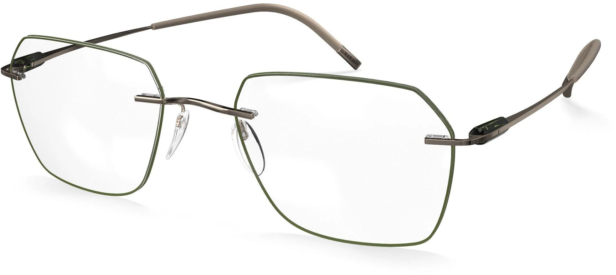 Silhouette Purist Color Groove Demo Rimless 5561 Eyeglasses - Image 124