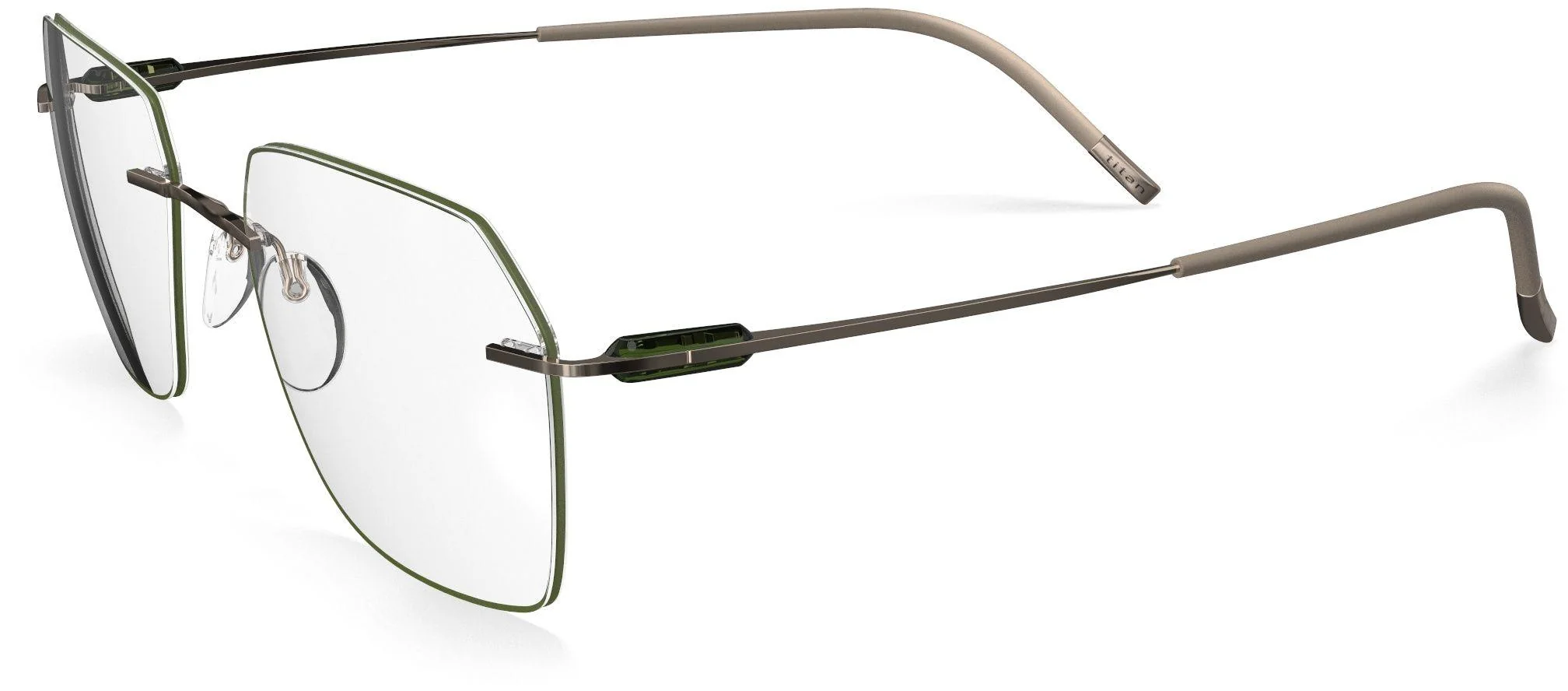 Silhouette Purist Color Groove Demo Rimless 5561 Eyeglasses - Image 125