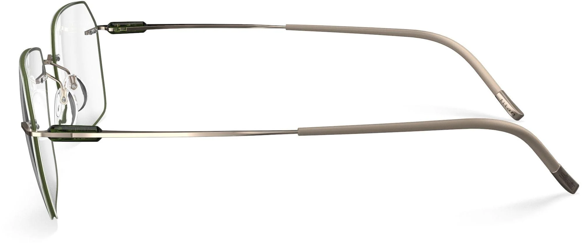 Silhouette Purist Color Groove Demo Rimless 5561 Eyeglasses - Image 126