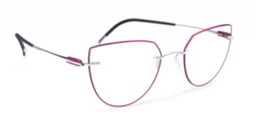 Silhouette Purist Color Groove Demo Rimless 5561 Eyeglasses - Image 13