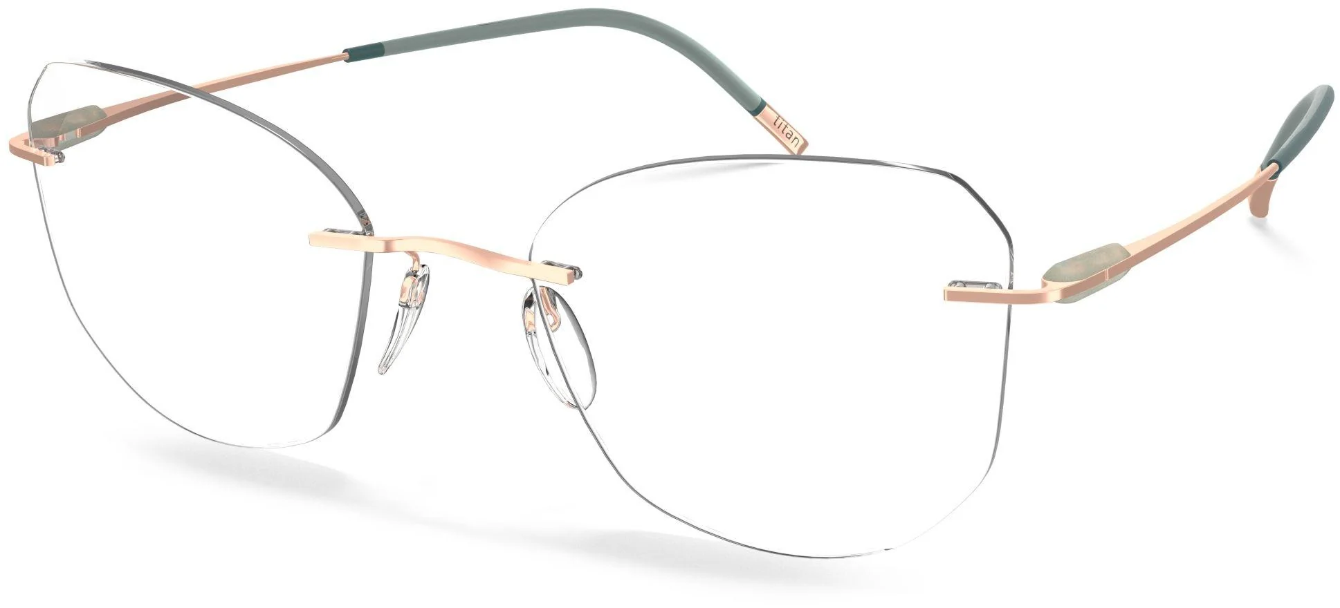 Silhouette Purist Color Groove Demo Rimless 5561 Eyeglasses - Image 132