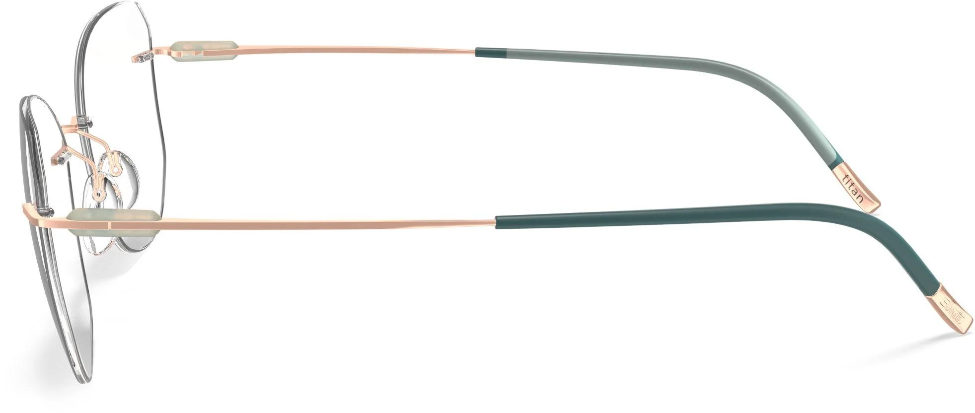 Silhouette Purist Color Groove Demo Rimless 5561 Eyeglasses - Image 134