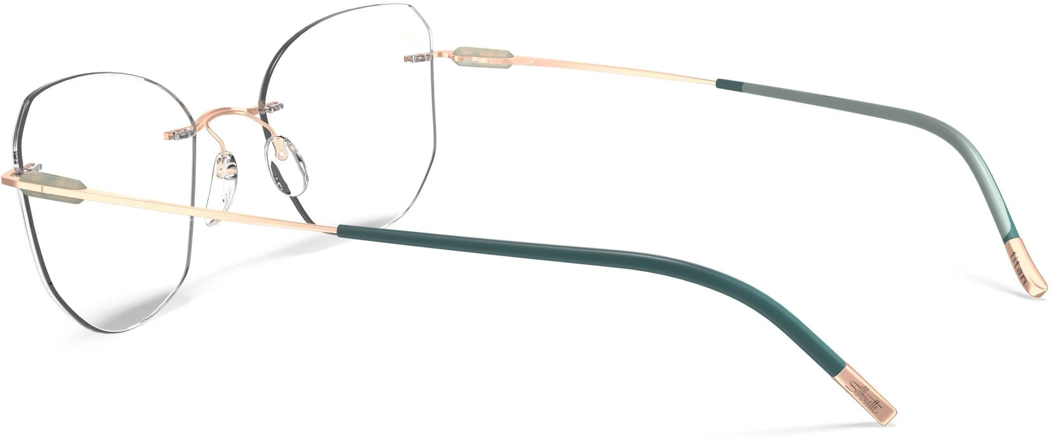 Silhouette Purist Color Groove Demo Rimless 5561 Eyeglasses - Image 135