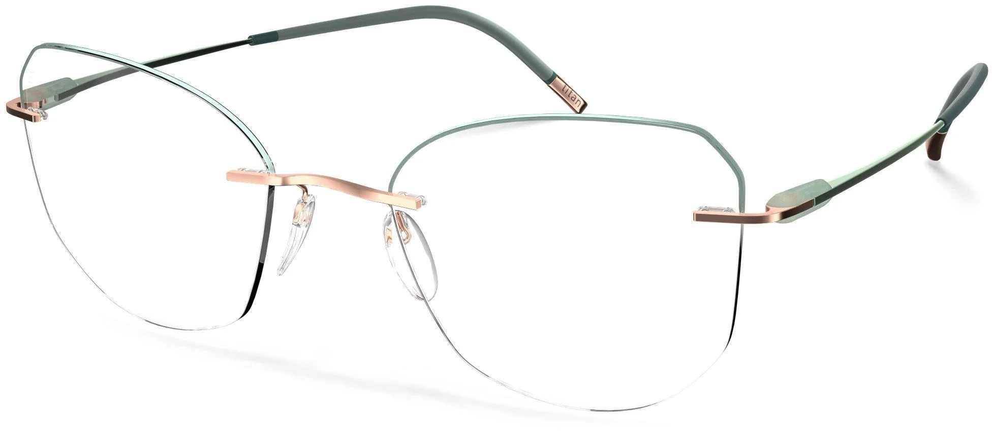 Silhouette Purist Color Groove Demo Rimless 5561 Eyeglasses - Image 140