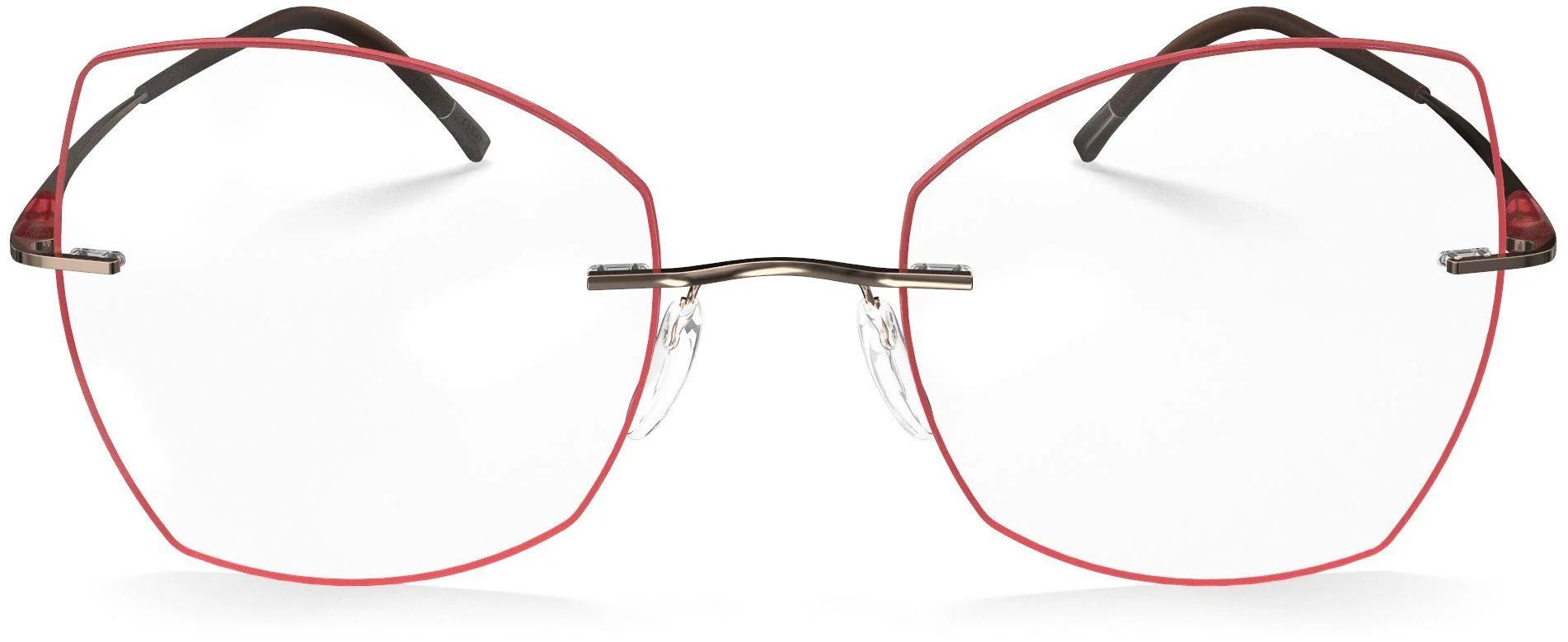 Silhouette Purist Color Groove Demo Rimless 5561 Eyeglasses - Image 147