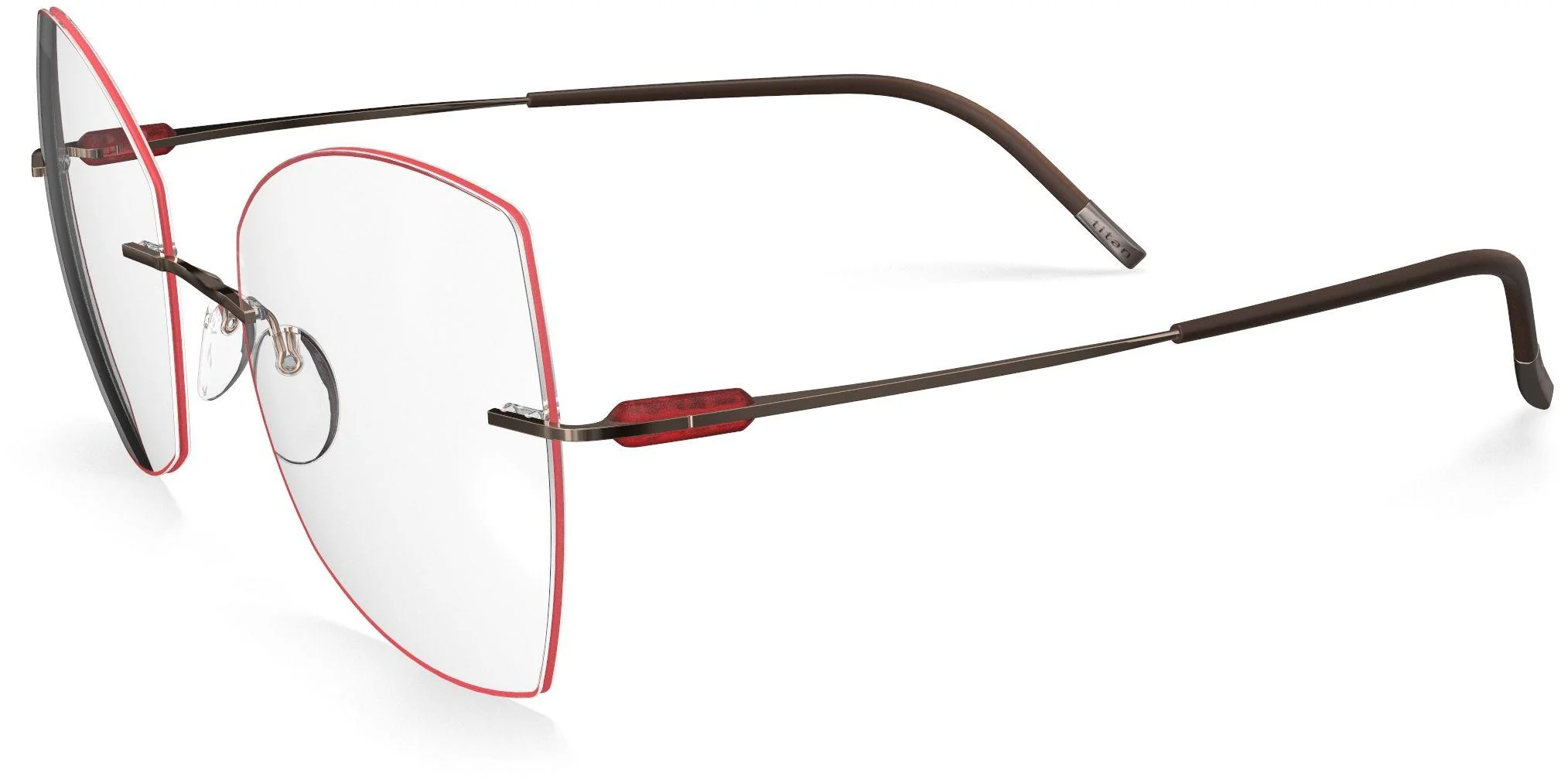 Silhouette Purist Color Groove Demo Rimless 5561 Eyeglasses - Image 149