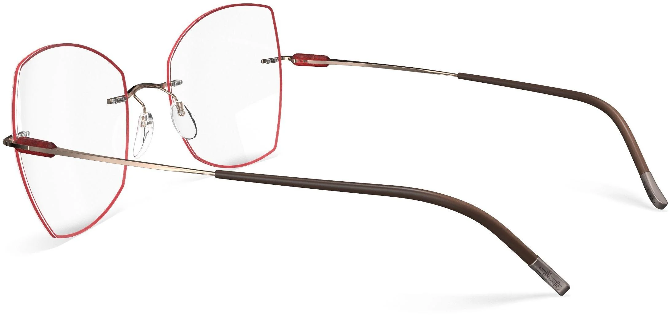 Silhouette Purist Color Groove Demo Rimless 5561 Eyeglasses - Image 151