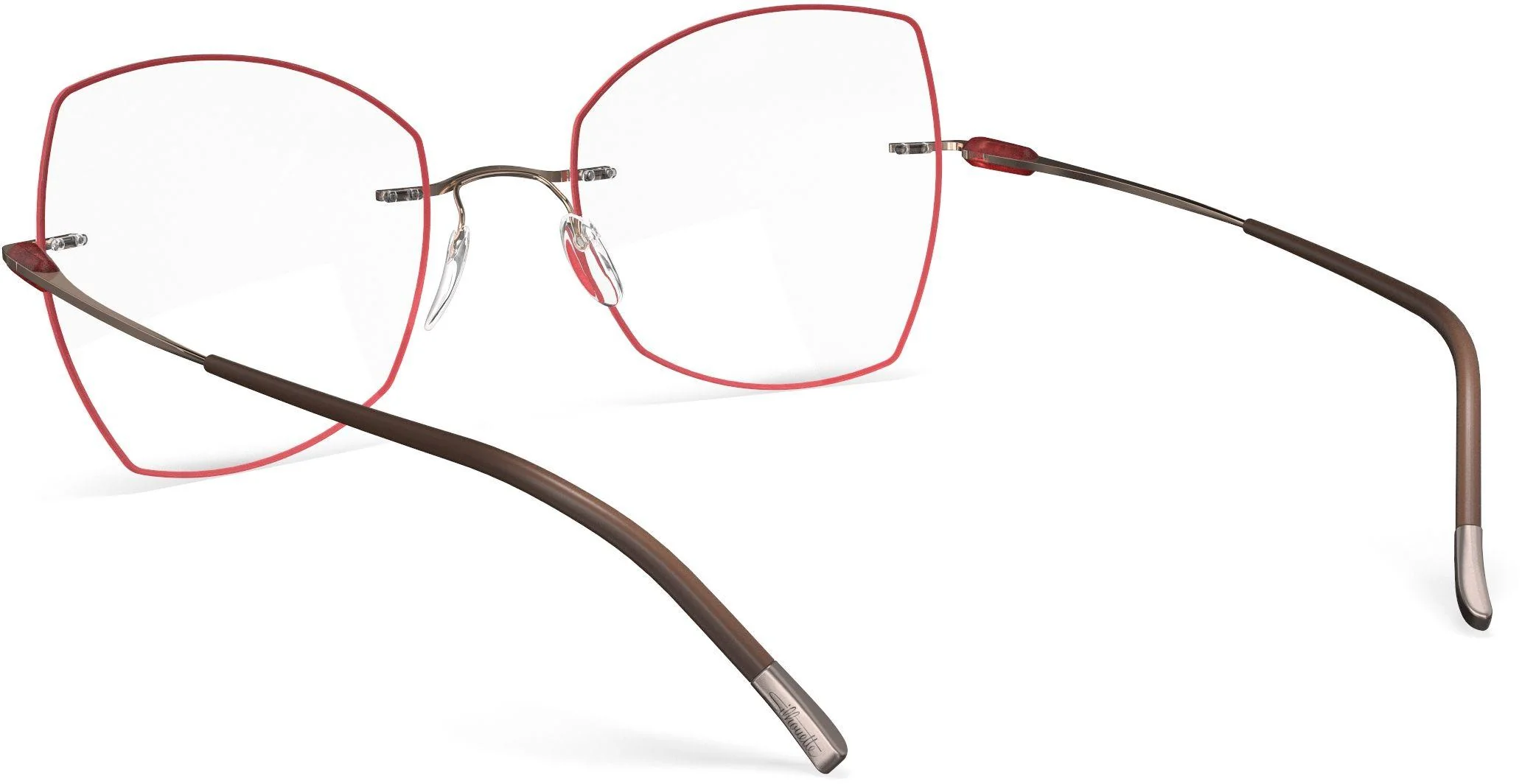 Silhouette Purist Color Groove Demo Rimless 5561 Eyeglasses - Image 152