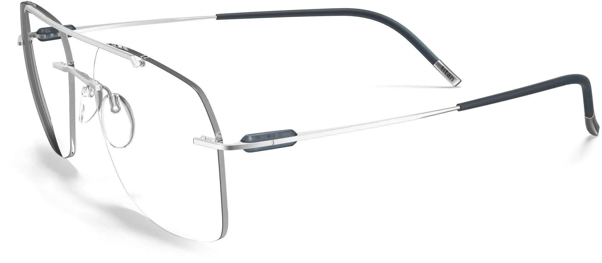 Silhouette Purist Color Groove Demo Rimless 5561 Eyeglasses - Image 158