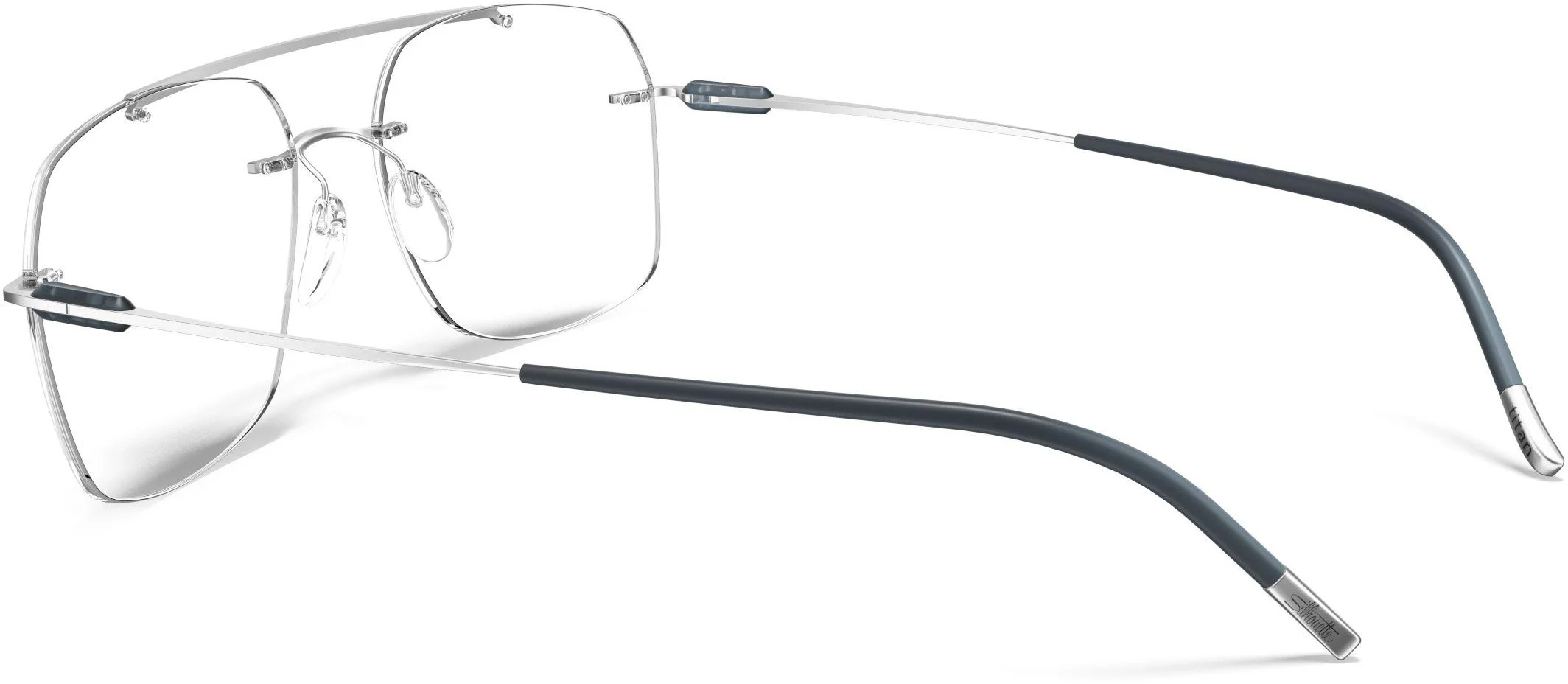 Silhouette Purist Color Groove Demo Rimless 5561 Eyeglasses - Image 160
