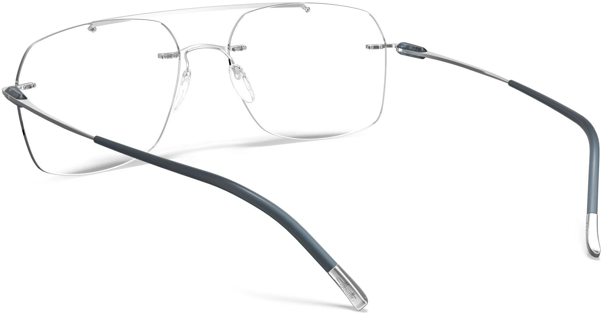 Silhouette Purist Color Groove Demo Rimless 5561 Eyeglasses - Image 161