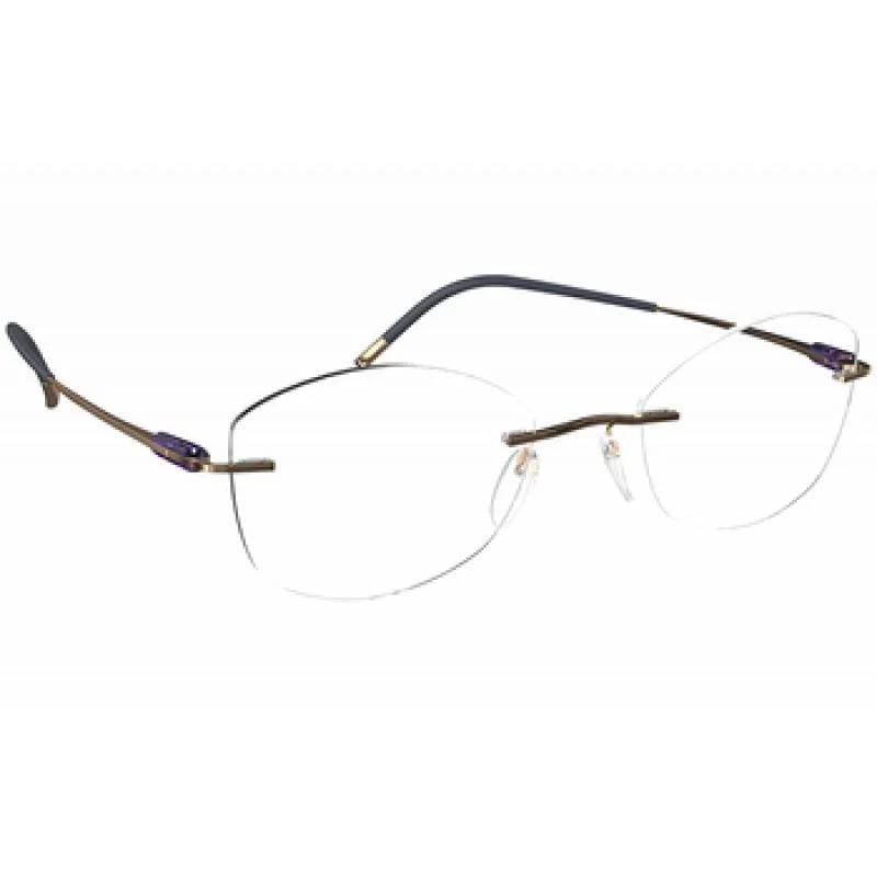 Silhouette Purist Color Groove Demo Rimless 5561 Eyeglasses - Image 50