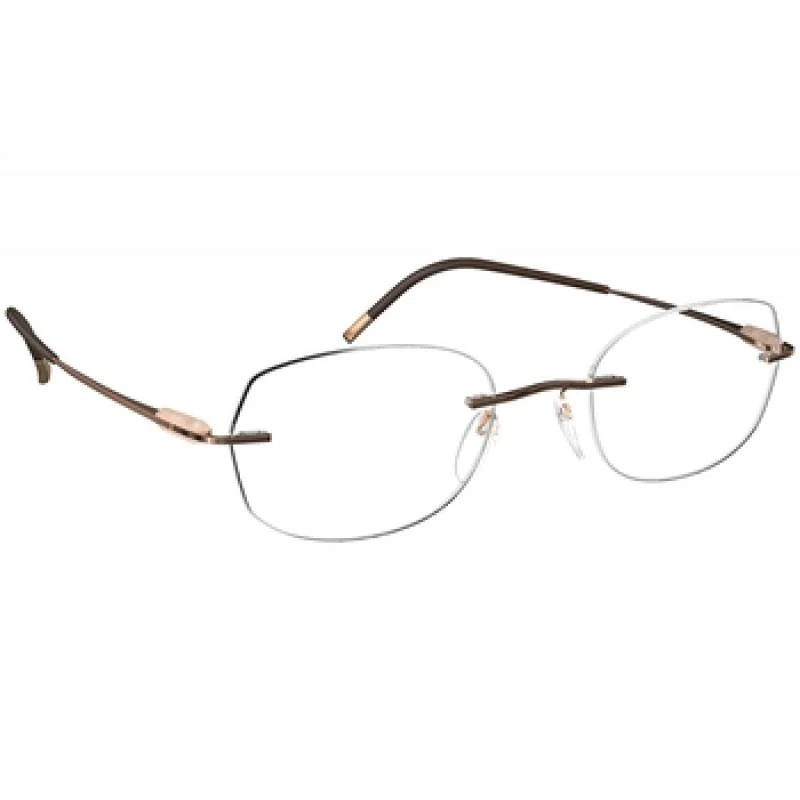 Silhouette Purist Color Groove Demo Rimless 5561 Eyeglasses - Image 6