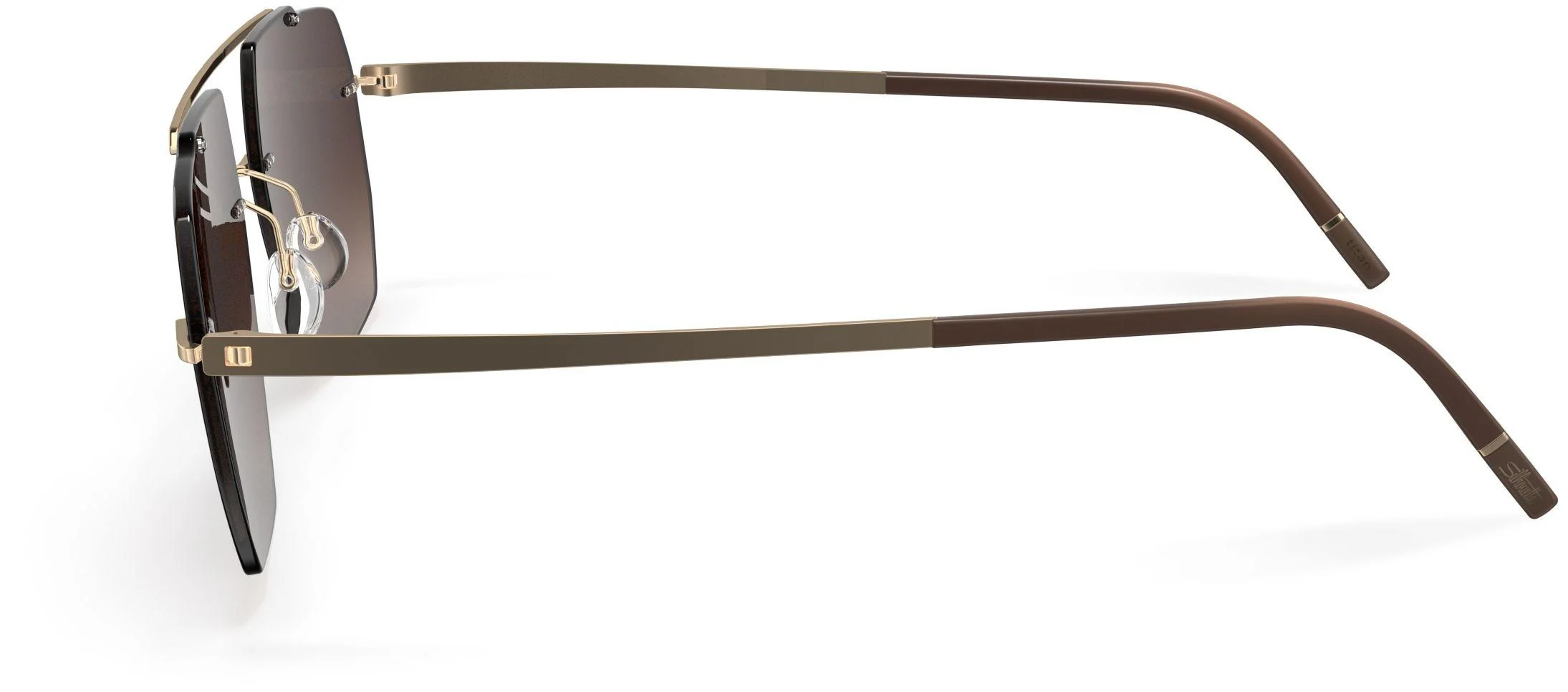 Silhouette Rincon Rimless 8746 Sunglasses - Image 13