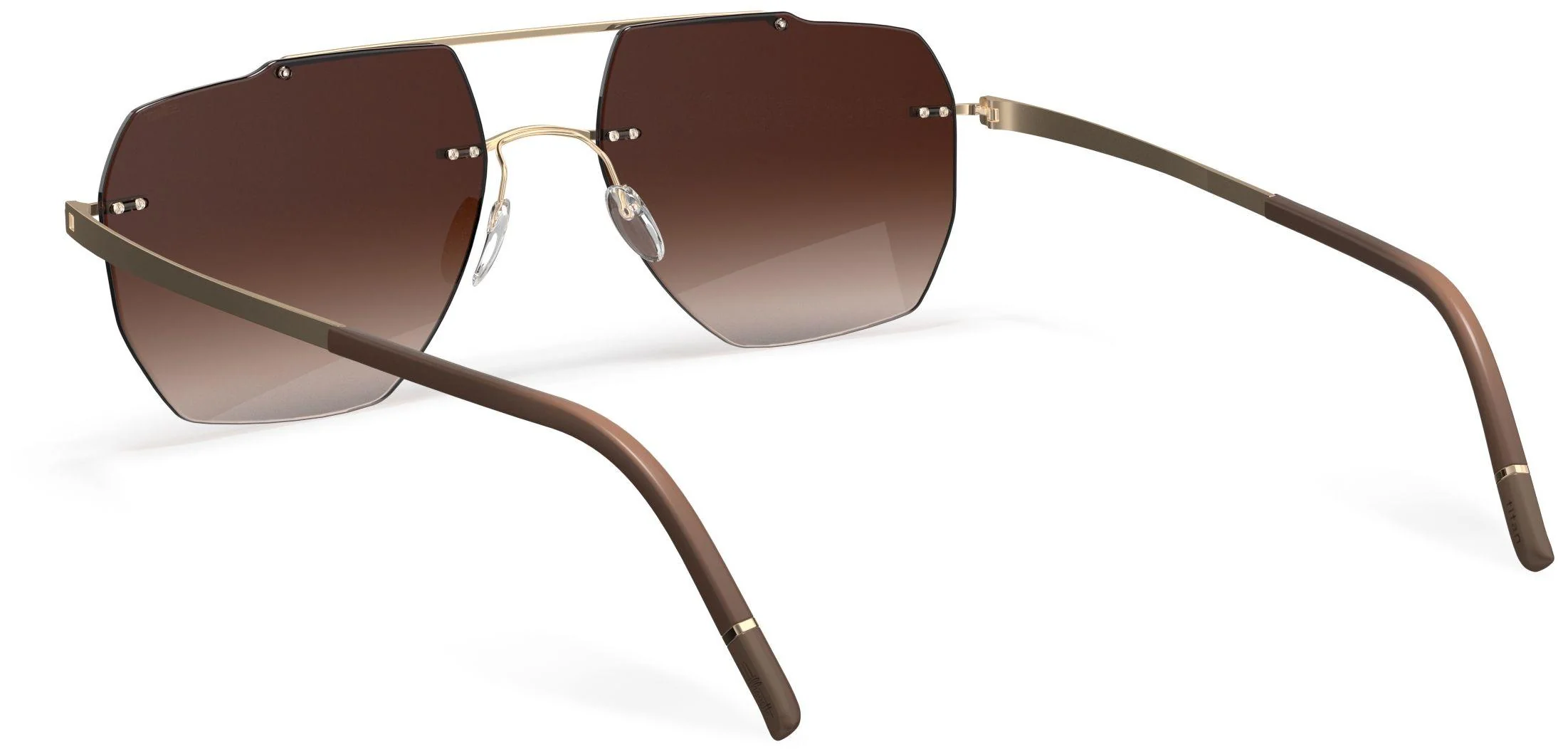 Silhouette Rincon Rimless 8746 Sunglasses - Image 15