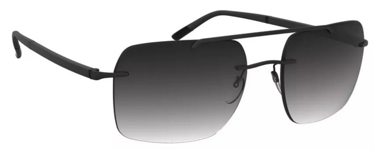 Silhouette Sun C-2 Rimless 8708 Sunglasses - Image 3
